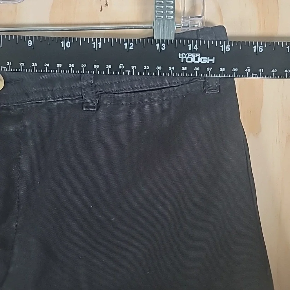 Free People Wide Leg Pants Womens 30  Black Crop High Rise We The Free